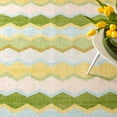 thumbnail image 6 of Dash & Albert Safety Net Machine Washable Rug, 6' x 9', Green, 6 of 7