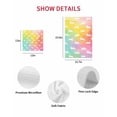 thumbnail image 7 of Easter Kitchen Dish Towels for Drying Dishes Set of 3, Spring Rabbits Silhouette Rainbow Ombre Art Waffle Weave Microfiber Hand Tea Bathroom Towels Quick Dry & Absorbent Towel 15.7x23.6, 7 of 7