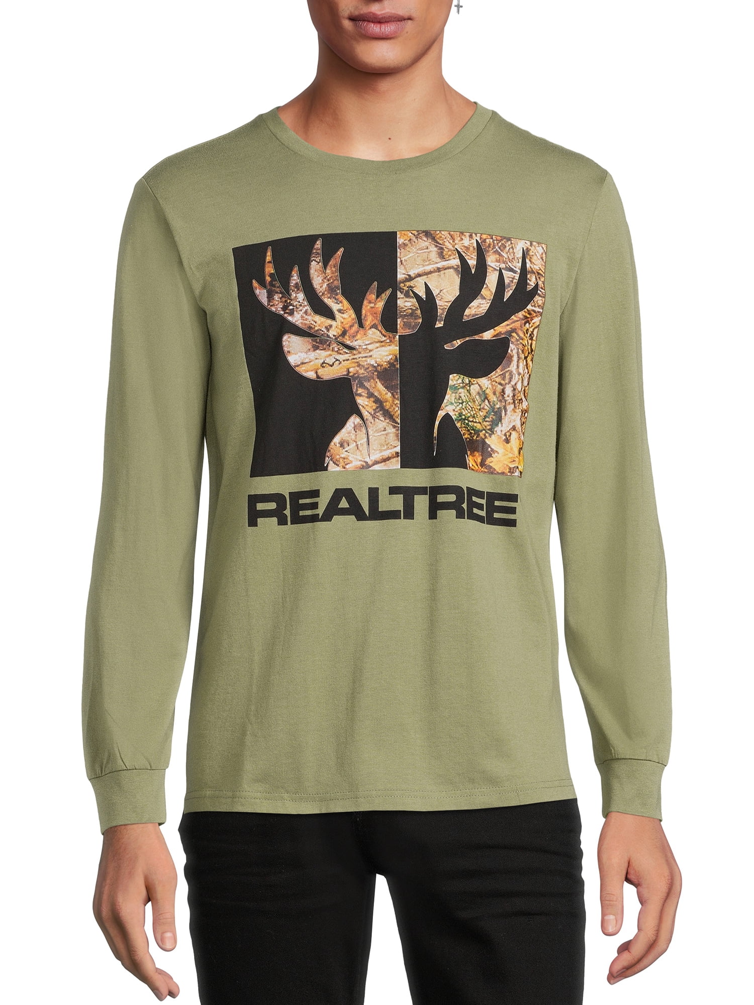 RealTree Men's Logo Graphic T-Shirt 