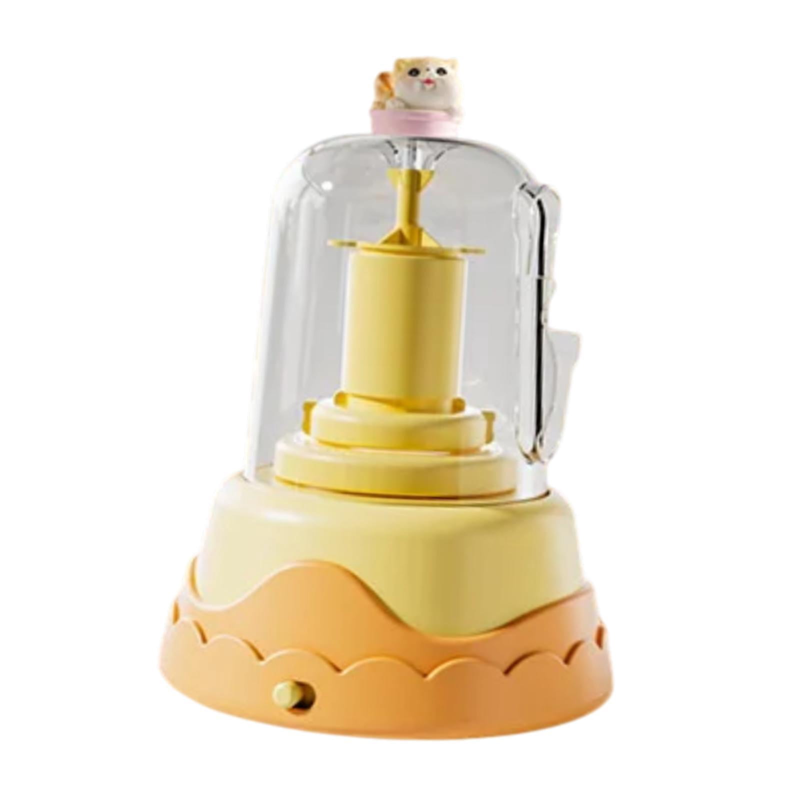 FVDPWYE Electric Pottery Wheel for Kids Complete Kit Educational Toy Pottery Machine for Yellow