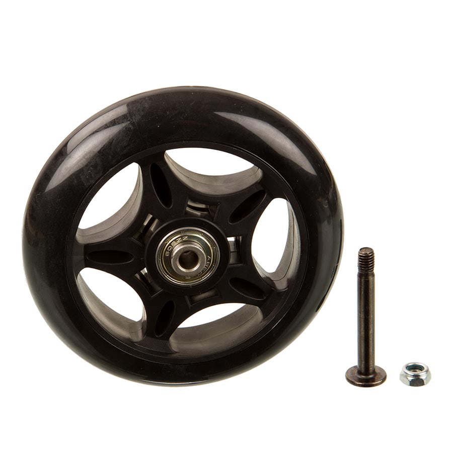 ACS Z Mag 5-Spoke BMX Bicycle Rear Wheel with Hub & Rims, Black