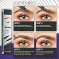 thumbnail image 5 of JAYWAYNE Double-Headed Liquid Brow Ink Pen, 2-in-1 Microblading Eyebrow Pen with 2-Fork Tip & Spoolie Brush, Waterproof, Long-Lasting Makeup, Natural Hair-Like Strokes, Brown​​, 5 of 8