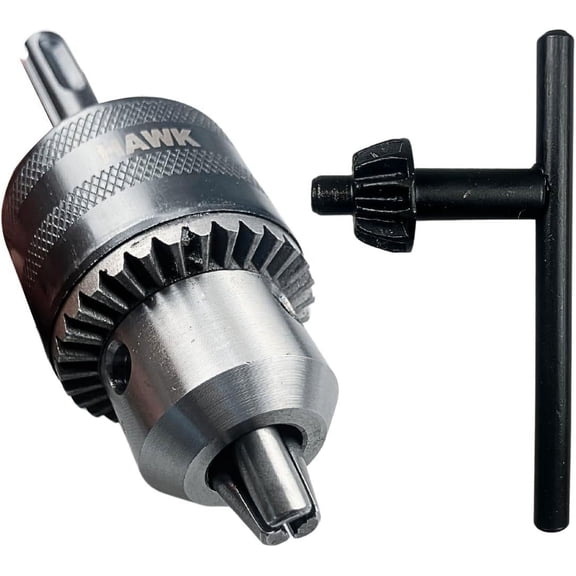 ARTESIA TOOL 3 Pc. Drill Chuck Set  1.5-13mm  1/2-20 UNF  Quickly Connects to Impact Driver and Converts to Drilling Function