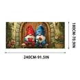 thumbnail image 2 of GFHFHITJ Garage Door - Romantic Heart-shaped Background Garage Decorative Hanging Suitable for Party Decorations, 2 of 2