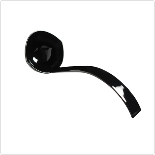 Black 5 oz Plastic Punch Ladle, 48/PK