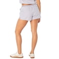 thumbnail image 4 of Celebrity Pink Women's and Women's Plus Ruffle Trim Pull On Shorts, Sizes XS-XXXL, 4 of 6