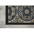 thumbnail image 5 of Nourison Caribbean Indoor/Outdoor Ivory/Charcoal 1'9" x 2'9" Area Rug, (2x3), 5 of 8