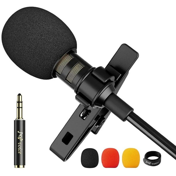 LEKATO Wireless Lavalier Microphone w/ Charging Case for iPhone