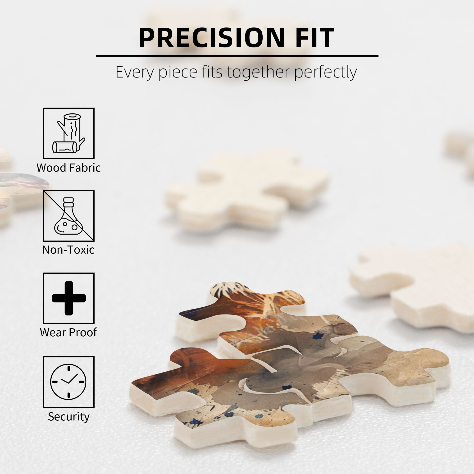 1000 PCS Vintage Lion 1000 Piece Vibrant Jigsaw Puzzle,Stress Relieving Pleasure,Classic Animal Wooden Puzzle For Adults,Ideal For Relaxation And Family Fun,Challenging Brain Exercise