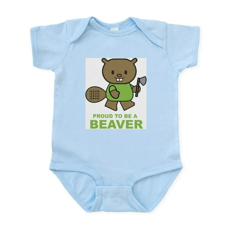 

CafePress - Proud To Be A Beaver Infant Creeper - Baby Light Bodysuit