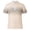 Khaki, variant on FUZHIQ Men's Short Sleeve Quarter Zip Polo Shirts Slim Fit Gradient Diamond Print, Breathable Lightweight Multi Colors for Summer Golf Casual Daily Wear,XXXL