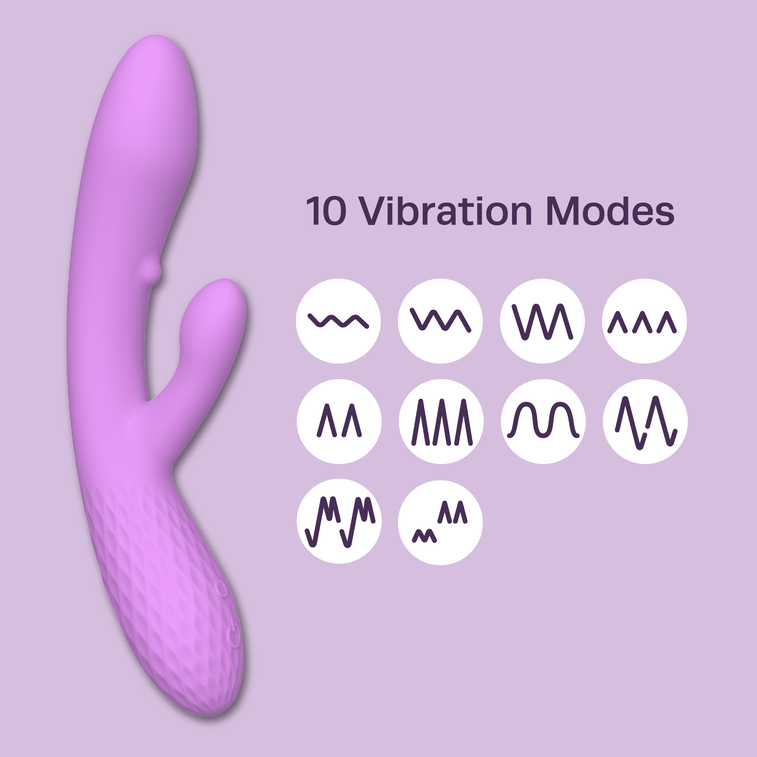 Cosmopolitan X plusOne Main Character Vibrator with Stroking Bead and Magnetic Charging