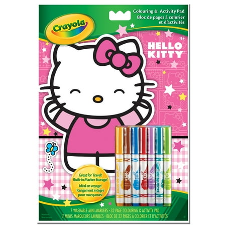 Crayola Hello Kitty Colouring & Activity Book | Walmart Canada