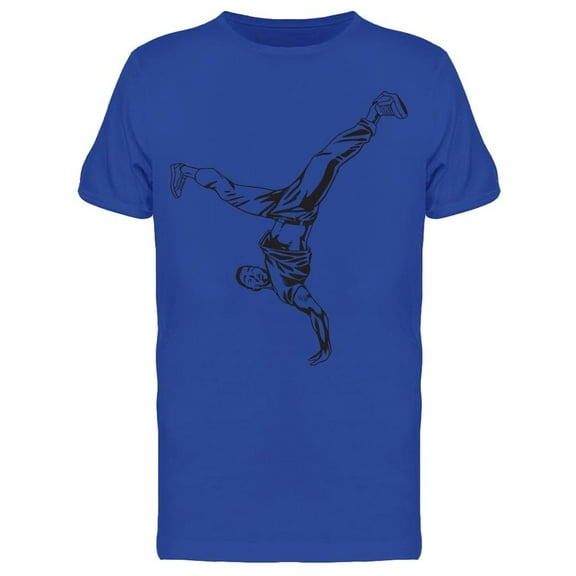 B Boy Dance Silhouette Tee Men's -Image by Shutterstock