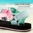 thumbnail image 6 of HARVEST LAND Girls Beach Sandals with Adjustable Straps Little Kids Water Sandals for Athletic Summer Outdoor, 6 of 8