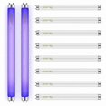 thumbnail image 1 of 10-Pack Replacement Bulbs for Indoor Insect Zappers, 10W T8 F10W 13-Inch Light Tubes, 1 of 5