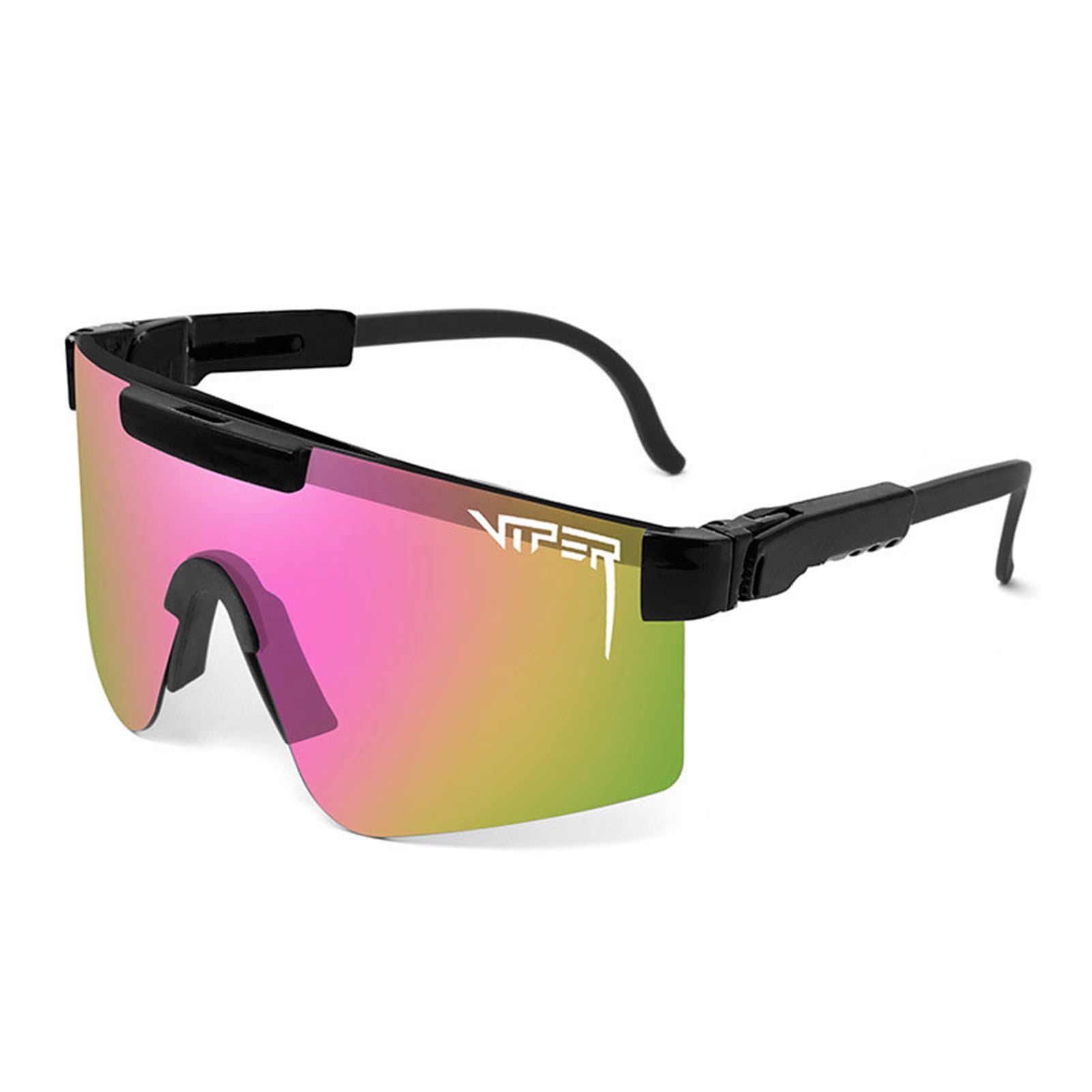 Polarized Cycling Sunglasses UV400 Bike Glasses TR90 Sports Eyewear 4 Lenses 