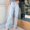 Blue, variant on ClodeEU Women's Classic Straight Leg Jeans with Asymmetric Waist,High Waist Baggy Jeans for Women Blue,Womens Plus XL