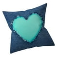 thumbnail image 3 of Funda de almohada Baoblaze Funda de almohada cuadrada decorativa 18x18 pulgadas, 3 of 5