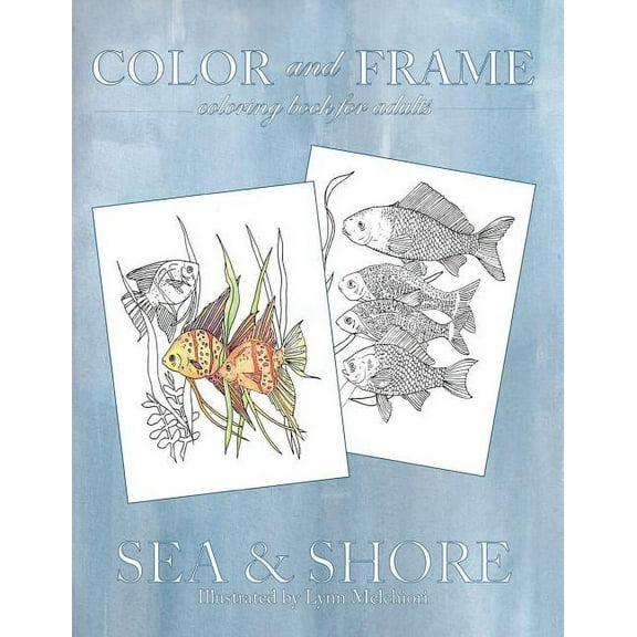 Color and Frame: Sea & Shore, (Paperback)