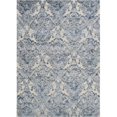 thumbnail image 1 of Couristan 39296561311055T 3 ft. 11 in. x 5 ft. 5 in. Cire Royal Gate Power Loomed Rectangle Area Rug - Lace, 1 of 1