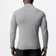 thumbnail image 4 of pstuiky camisas de manga larga para hombre, Protector solar de verano para hombre, transpirable, de color sólido, con cremallera, cuello alto y manga larga. top de hombre m, 4 of 5