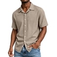 thumbnail image 6 of Guluxicc Men's Business Causal Shirts Button Down Classic Everyday Wear Short Sleeve Shirts for Summer Casual Outfits, 6 of 6