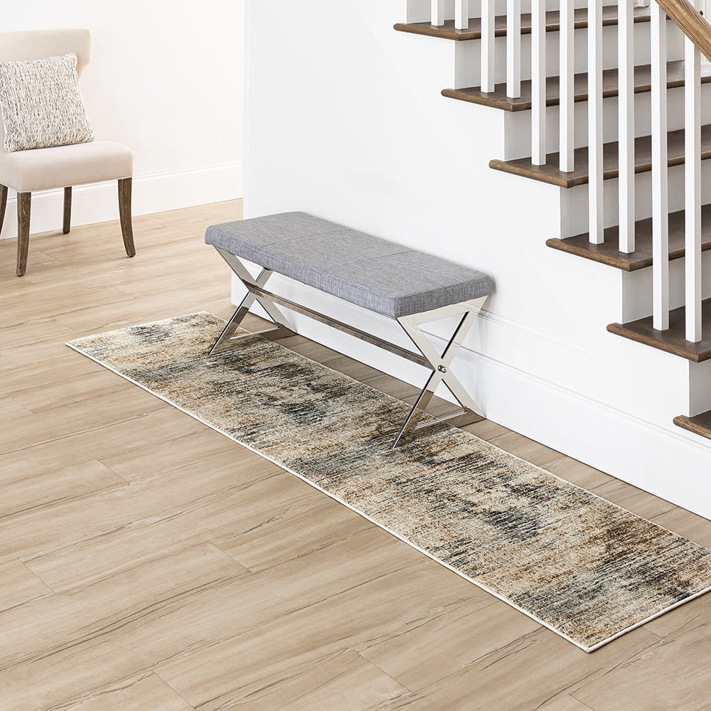 Mohawk Home Hurstwood Woven Indoor Runner Rug, Cream, 1' 11" x 8'