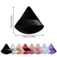 4PCS Triangle Powder Puff Soft Powder Puffs for Face Powder