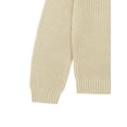thumbnail image 4 of Wonder Nation Boys Quarter Zip Sweater with Long Sleeves, Sizes 4-18, 4 of 5