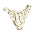 thumbnail image 2 of Victoria's Secret For Love & Lemons Ruffled Cheeky White Floral Panty, Medium NWT, 2 of 2