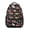 Fireman and Helicopter, variant on Fireman and Dalmatian Grey Pattern Backpack for School, Cute School Bag with Adjustable Shoulder Straps and Padded Back, 15.3"x11"x6.7"
