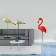 thumbnail image 2 of CoudarTitie Modern Flamingo Bird Figurines Sculptures for Desk Bedroom Entrance Indoor and Fairy Garden Yard Art Ornament Holiday Spring Decor, 2 of 8