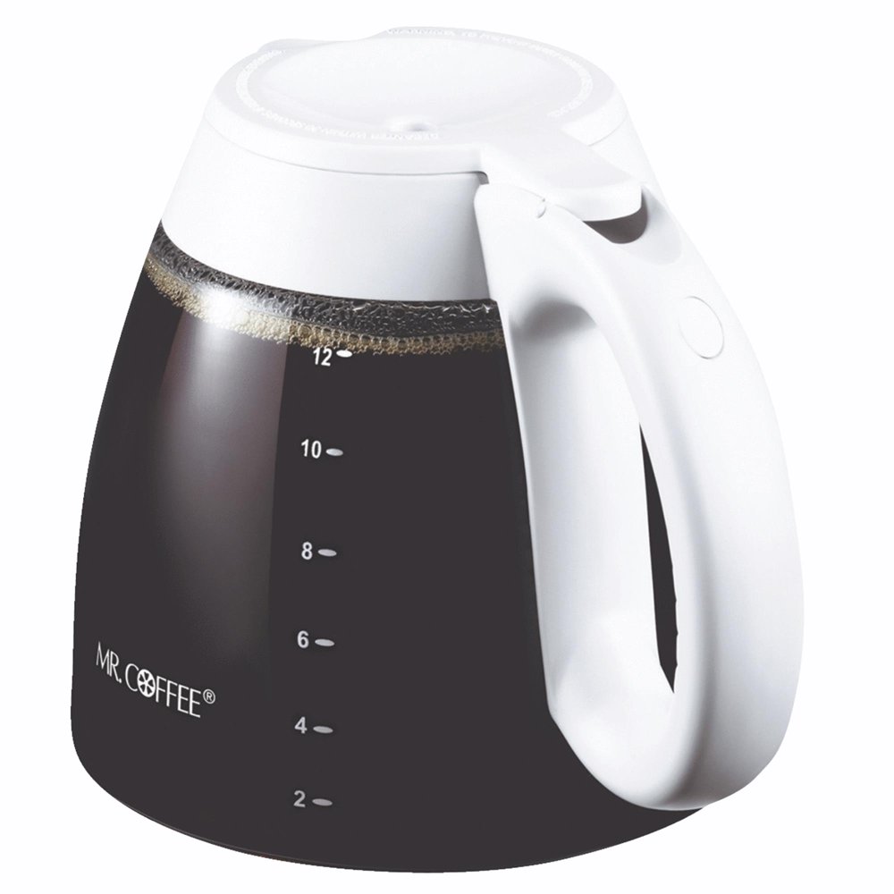 Genuine 12 Cup Mr. Coffee Carafe FT & IS Series, White, ISD12 Walmart