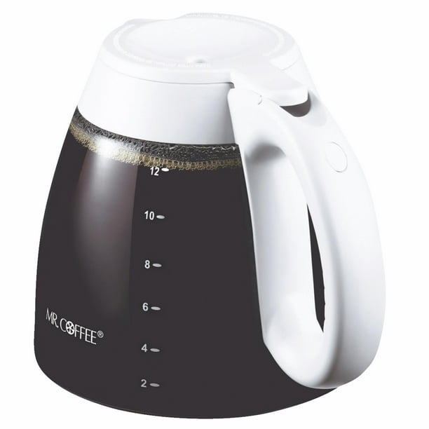 Genuine 12 Cup Mr. Coffee Carafe FT & IS Series, White, ISD12 Walmart