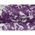 thumbnail image 4 of oneOone Velvet Purple Fabric Leaves Craft Projects Decor Fabric Printed By The Yard 58 Inch Wide, 4 of 5