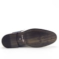 thumbnail image 4 of Ferro Aldo Men's 19268A Two Tone Saddle Dress Oxfords Shoes, White/Navy, 7, 4 of 4