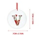thumbnail image 1 of Decoraciones Del Árbol de Navidad con 26 Letras Del Alfabeto, Rojo Acrílico Fawn Colgante Ornamentos para el Hogar, Decoración Personalizada Del Árbol de Navidad para la Temporada de Vacaciones, 1 of 4