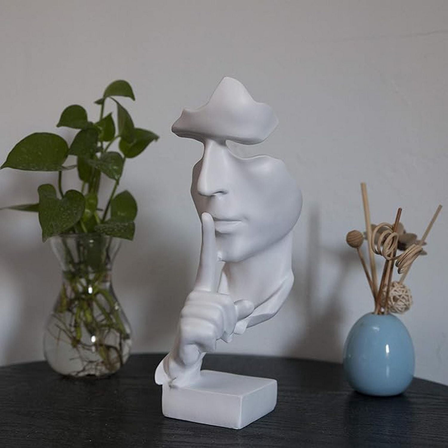 Canadian Furniture Silence is a golden creative Sculpture Art Decoration for office living room