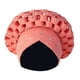 thumbnail image 2 of Turbante africano para la cabeza, pañuelo para la cabeza con diamantes de imitación, gorro de moda para mujer Melon rojo, 2 of 9