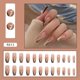 thumbnail image 1 of Uñas postizas a presión, uñas postizas europeas, uñas postizas a presión, con sellado UV, uñas brillantes, cobertura total, uñas postizas artificiales, uñas para mujeres, 1 of 5