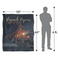 thumbnail image 5 of Harry Potter Blanket, 50"x60" Harry Potter Hogwarts Express Silky Touch Sherpa Back Super Soft Throw Blanket, 5 of 5