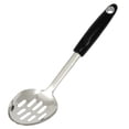 thumbnail image 1 of Cuchara ranurada para servir Chef Craft de acero inoxidable resistente de 12 pulgadas (paquete de 3), 1 of 4