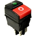thumbnail image 4 of HQRP On Off Power Switch Compatible with Ryobi RY-14122 RY-141600 RY-141900 RY-141820VNM RY-141612 RY-1419MTVNM 760504007 PS80720 80720 1600 Pressure Washer, 4 of 7