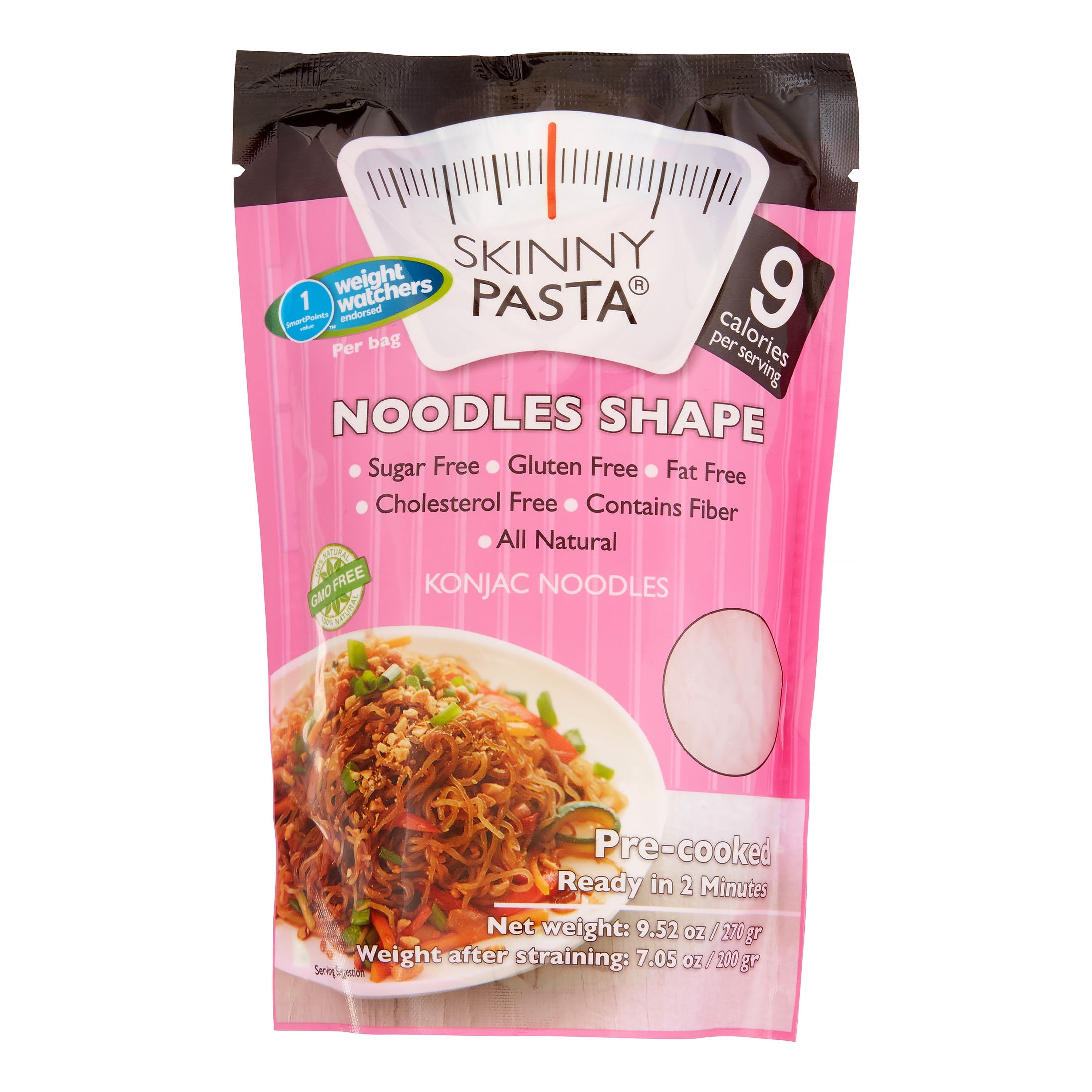 Skinny Pasta, Konjac Noodles Shape, 9.52 Oz - Walmart.com