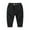 c-Black, variant on PINQI Baby Running Leggings Toddler Boys' Solid Color Mid Waist Elastic Waistband Leggings Work Pants with Pockets Casual Outfits(b-Navy,18-24 Months)