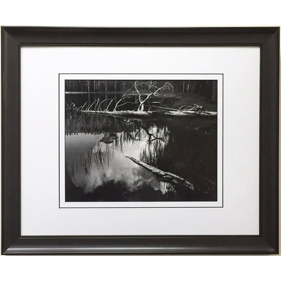 Ansel Adams "Siesta Lake" Yosemite Park California CUSTOM FRAMED Litho ART print Generic