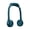 Green-2000mah, variant on 2000/4000mAh Portable Neck Fan Neck Sports Fan Adjustable Wearable Cooling Portable Mini Hand Hanging Fan