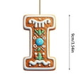 thumbnail image 2 of Adornos Navideños Colgantes con 26 Letras para Árbol de Navidad, Adornos Navideños Personalizados para Hacer Tú Mismo, Decoración Navideña, Decoración Colgante para Árbol de Navidad., 2 of 5
