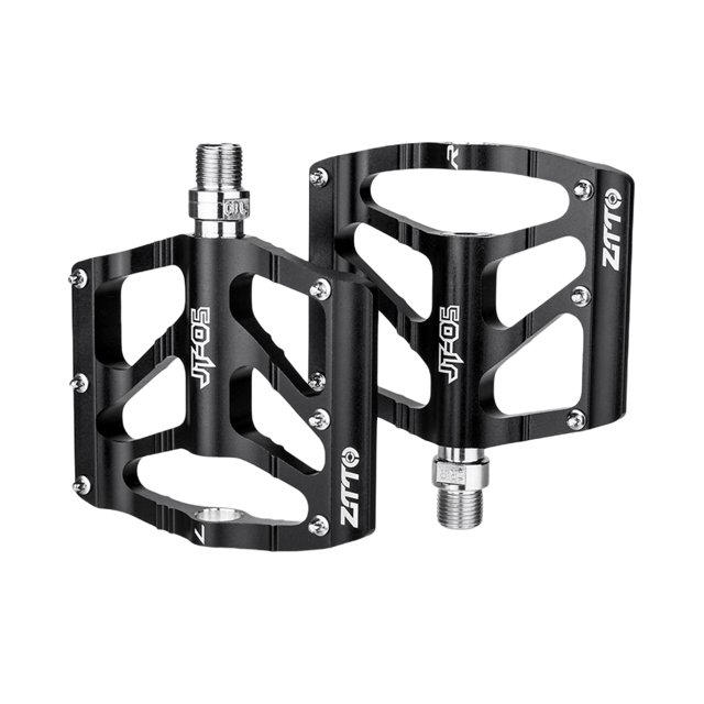Ztto jt05 1 par de 1 par pedal plano impermeable polvo a prueba de polvo auto-lubricación 24 picos cambiantes pedales ciclo accesorios de pieza negro Eigraketly OD002851-01B